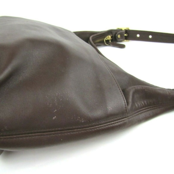 COACH Legacy 9058 Brown Leather Shoulder Bag Purse - Picture 5 of 8